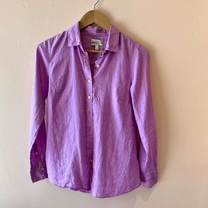 J.Crew Perfect Linen Shirt
